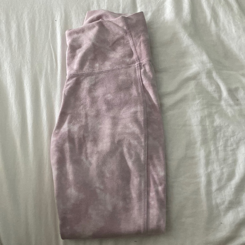 Old Navy pink tye-die leggings